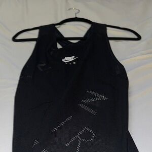 Nike Black Mesh Tank Top